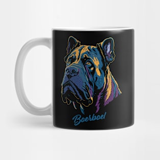 Boerboel Dog Portrait South Africa | Mastiff Breed | Family Guard Dog Mug